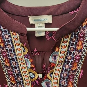 Sundance sheer dress with slip (like new)